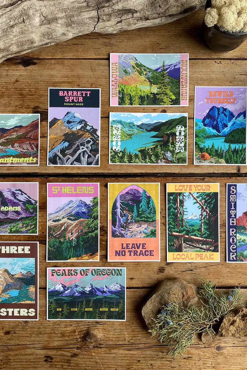 PNW Postcards by Tomi Lahdesmaki