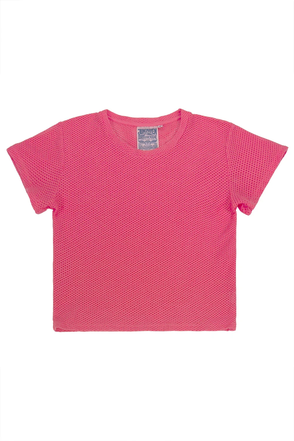 Carmen Mesh Cropped Tee - Sale Colors - Image 2